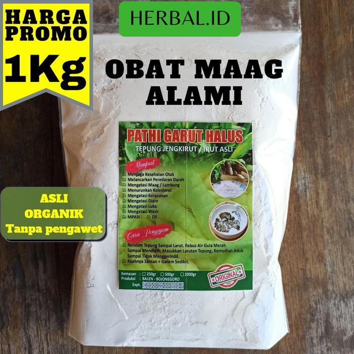 Tepung Garut 1Kg / Tepung Pati Garut / Tepung Garut / Pati Garut / Tepung Pati Garut Bahan