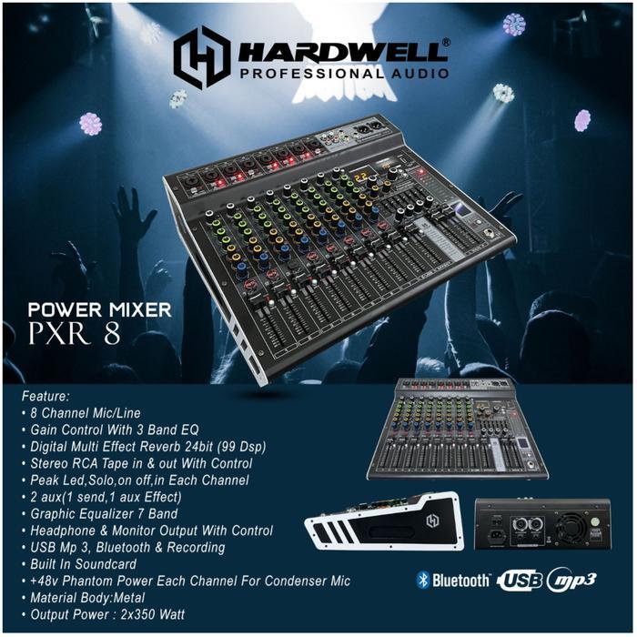 Power Mixer Pxr 8 Bluetooth Power Mixer 8 Channel