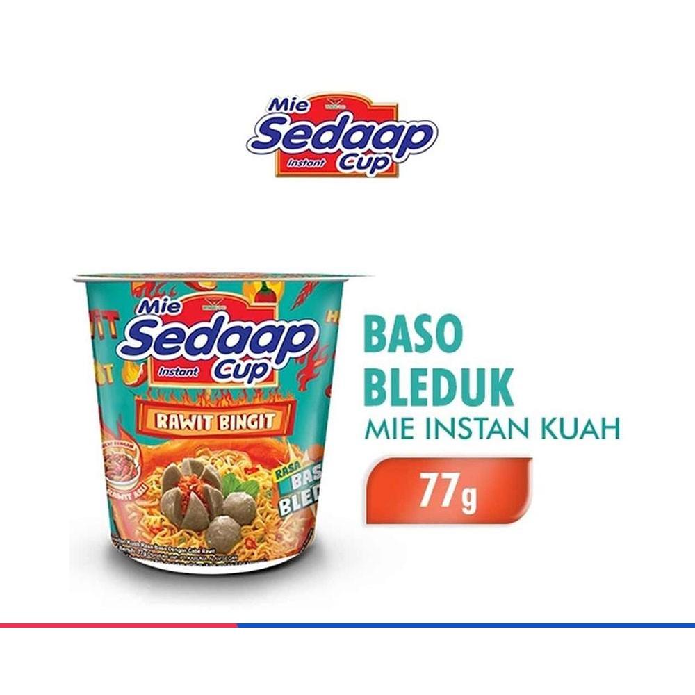 MIN 3 PCSSEDAAP MIE MIE INSTANT BASO BLEDUK 77G ID
