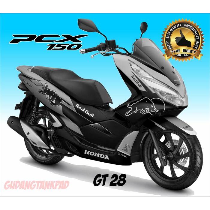 STIKER DECAL PCX 150 LAMA REDBULL/FULL BODY PCX 150 HEMAT