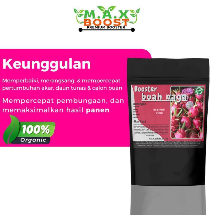 Josjismatt_ Pupuk Booster Maxboost Pelebat Buah Naga Serta Penyubur Tanaman Buah Naga,Booster Buah