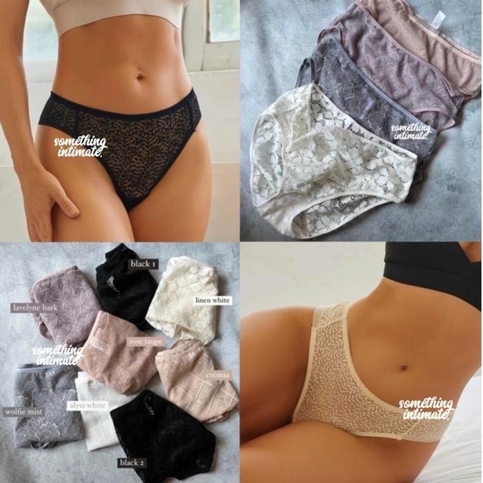 VIVIEN Nanafit Highwaisted Lace Panty Underwear CD HW Semi Korset Pant