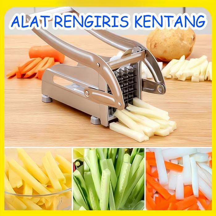 Alat Pemotong Kentang Stainless Steel/Mesin Pemotong Kentang/Digunakan Untuk Memotong Kentang