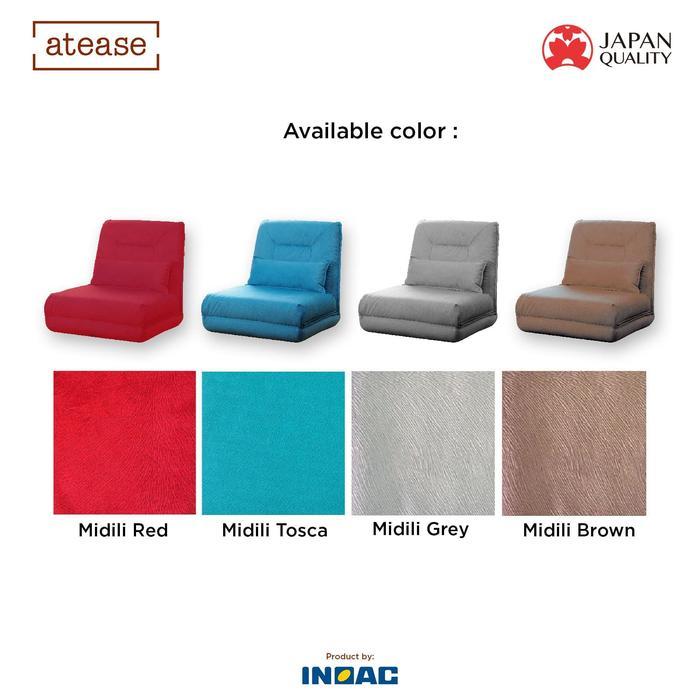 Atease Reclining Floor Chair By Inoac - Sofa Bed Lipat Multifungsi Dengan 5 Mode Reclining & Rangka