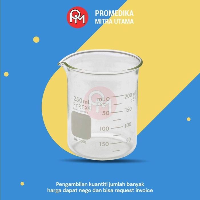GELAS BEKER berbagai ukuran GELAS ALAT LABORATORIUM berbagai ukuran