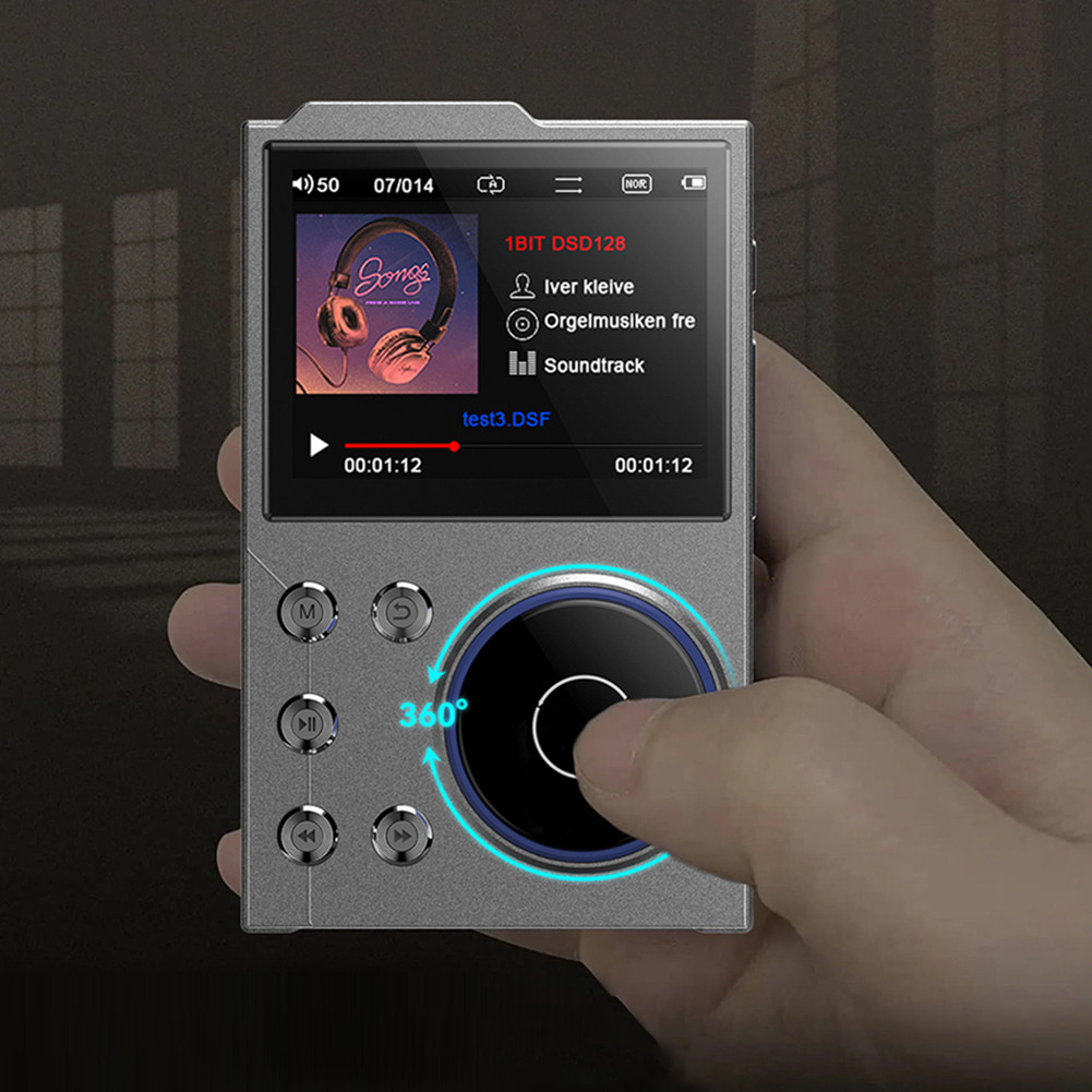 HiFi MP3 Player Portable Audio Player HiFi Lossless Audio Player Portable Digital Audio Music Player