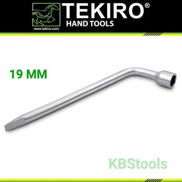 TEKIRO Kunci Roda L 19 mm + Congkelan Ban Mobil Motor CRV HIGH QUALITY