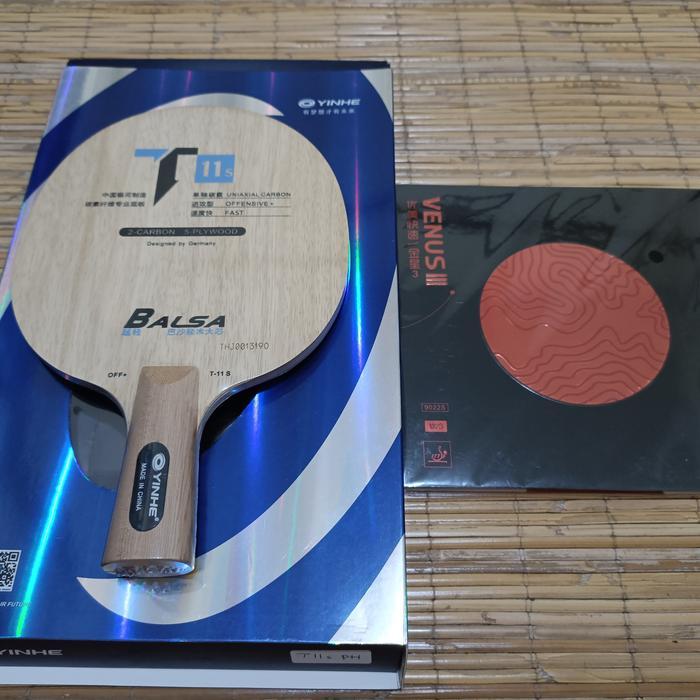 ZENITHERTT// PAKET BET TENIS MEJA YINHE T11S PENHOLD ORIGINAL