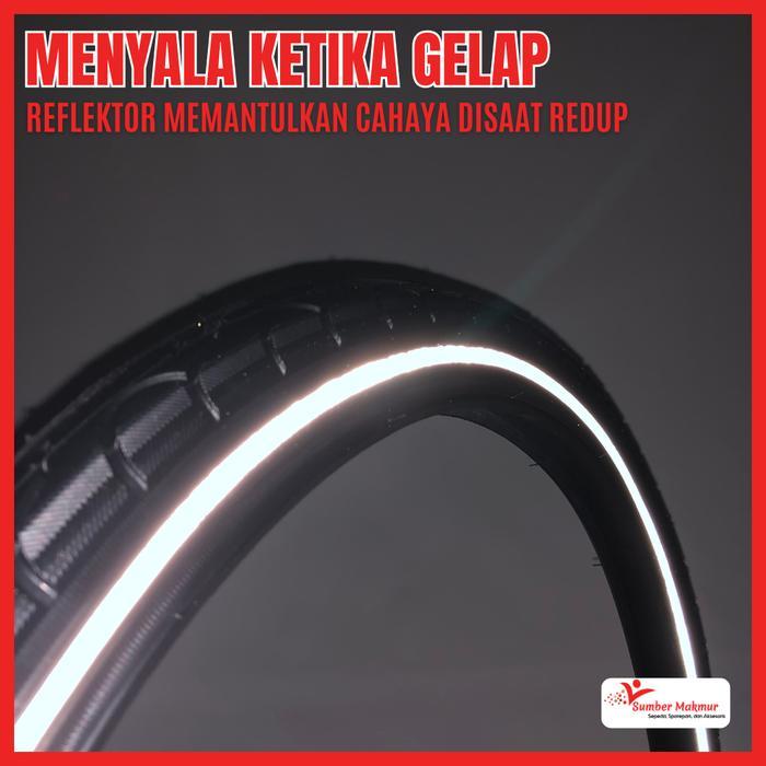 Ban Luar Sepeda 20 x 1.50 Reflektor Menyala Kenda Swallow Ban Luar Sepeda BMX MINI LIPAT 20x1.50