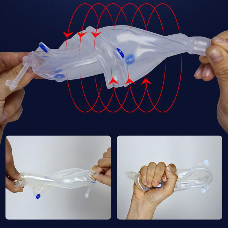 1Set Wearable Men Walking Silicone Urine Bag Underpants Incontinence Elderly Male Patient Urine