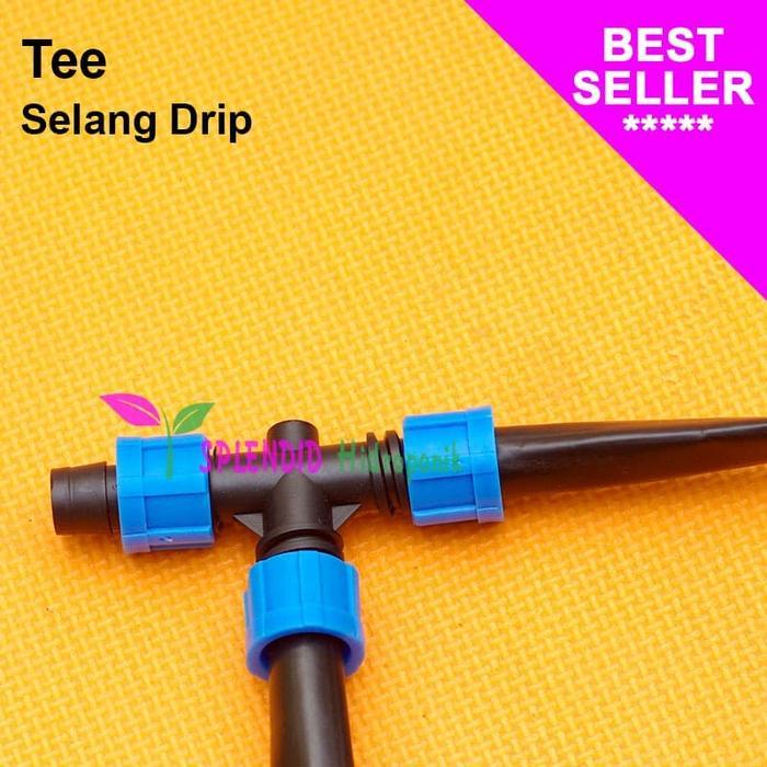 BERMUTU Tee Selang Drip / Tetes untuk selang driptape
