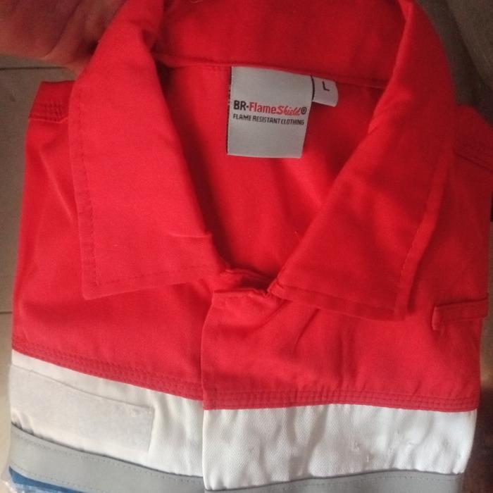 Coverall Werpak Tahan Api untuk Pekerja Industri Minyak dan Gas