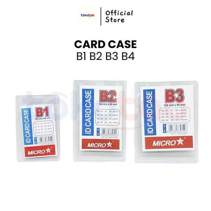 NAME TAG TEBAL KAKU/ ID CARD CASE/ CARD HOLDER/ CARD CASE B1 B2 B3 B4