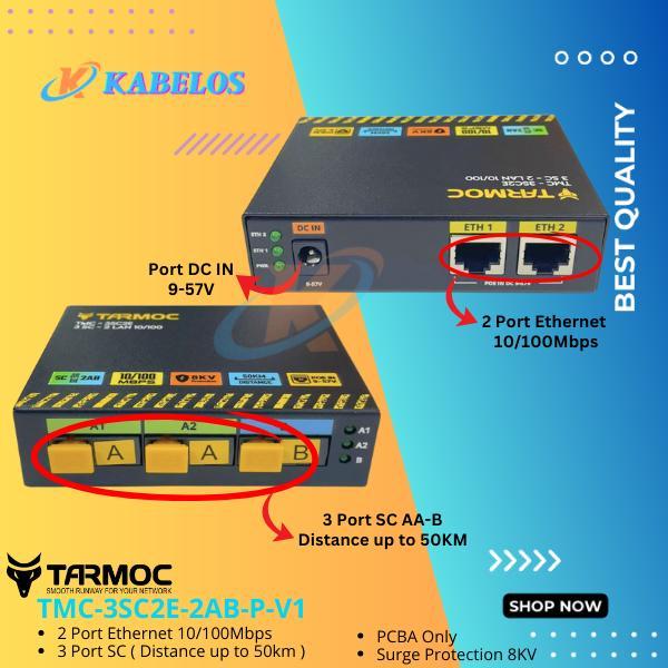 Media Converter 3 Port Fo 2 Port Lan/ 3 Fo 2 Lan / 3 Sc 2 Rj45 Terlaris