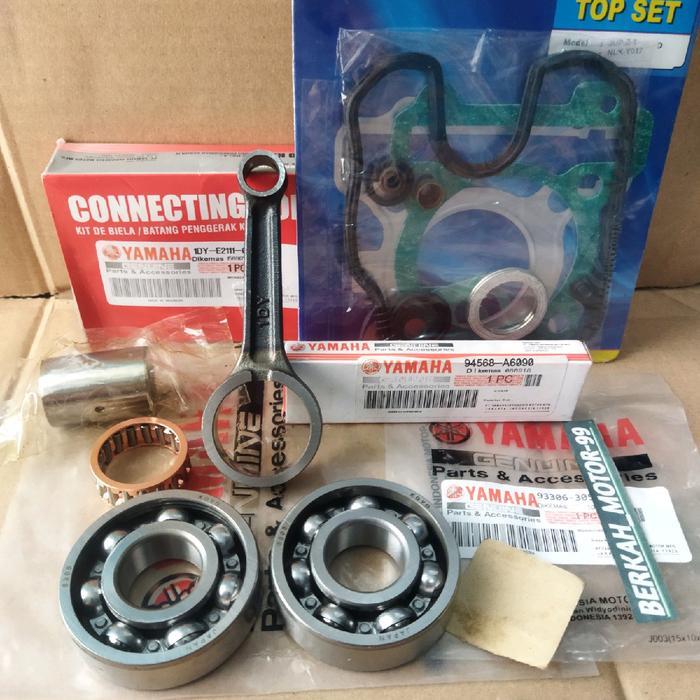 Setang Seher + Bering Kruk As & Rantai Ketang Jupiter Z1 Z1 Injeksi Force1 -1Dy Ori Motorcycle