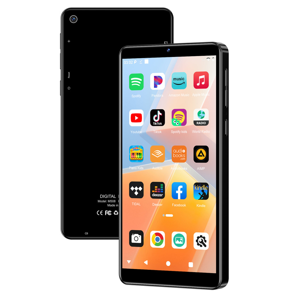 5.5 Inch Full Touch Screen MP3 MP4 Player Bluetooth WIFI High Capacity 80GB Music Player With Camera