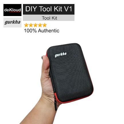 Authentic Gurkha Diy Coil Tool Kit Tang Mini Pinset Gunting Alat Jig Terlaris