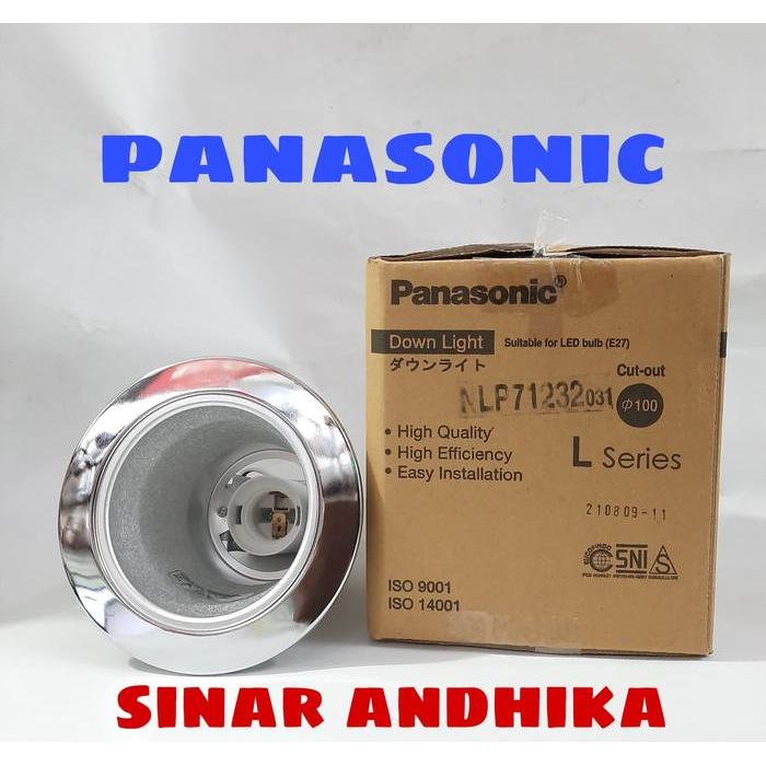 Downlight plafon tanam bulat 3 inci bingkai perak reflektor buram soket E27 cocok untuk lampu LED 5 