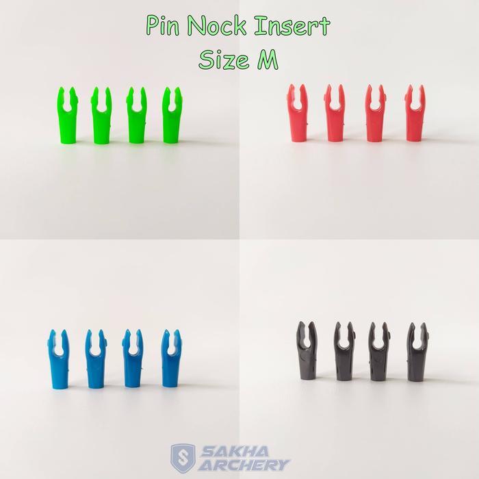 Nock Arrow Anak Panah Mix Carbon - Pin Nock