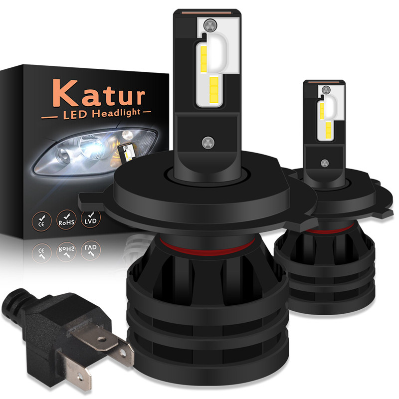 Katur H4 12000LM 55W Hi Lo Beam Led Headlight Auto Led Car Light H7