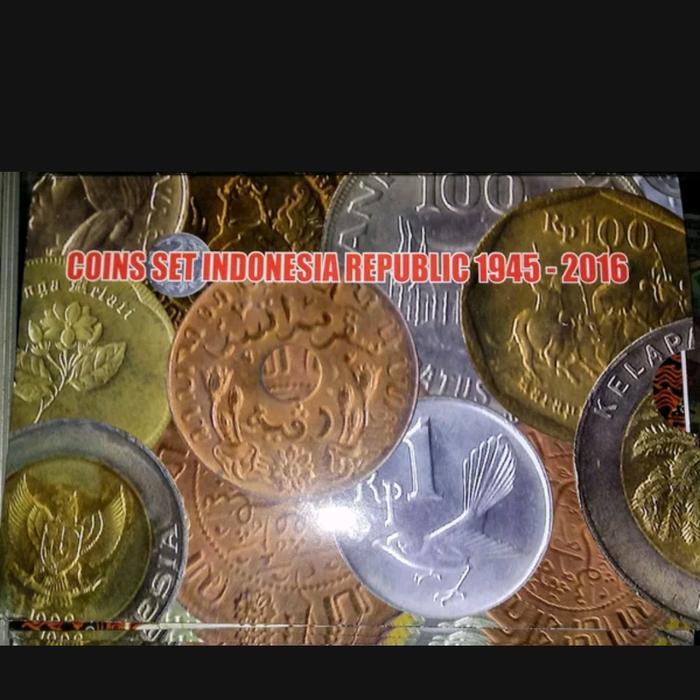 Promo Koin Set Republik Indonesia 1945-2016 Terlaris