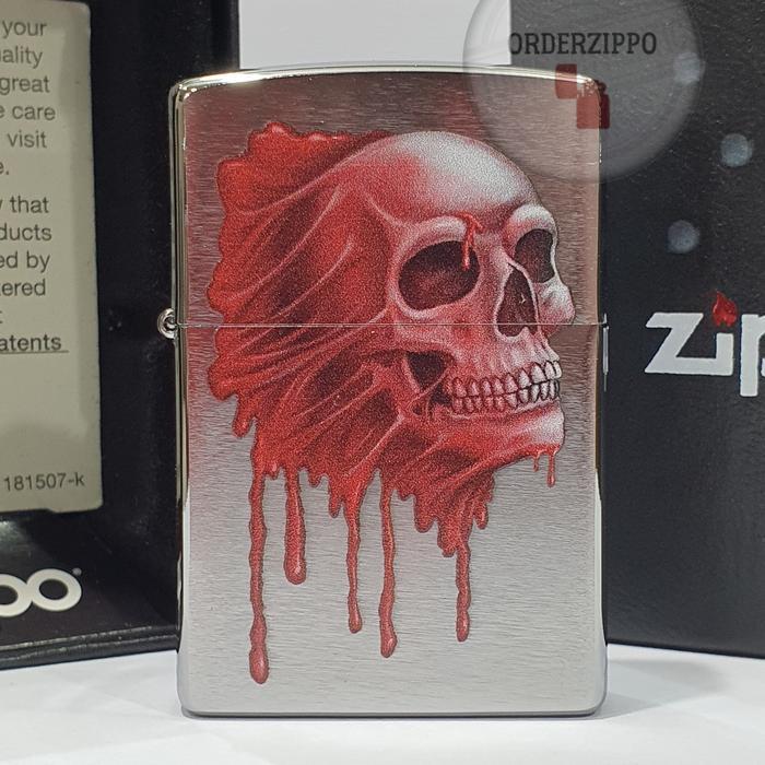 Zippo Original Skull Design 49603