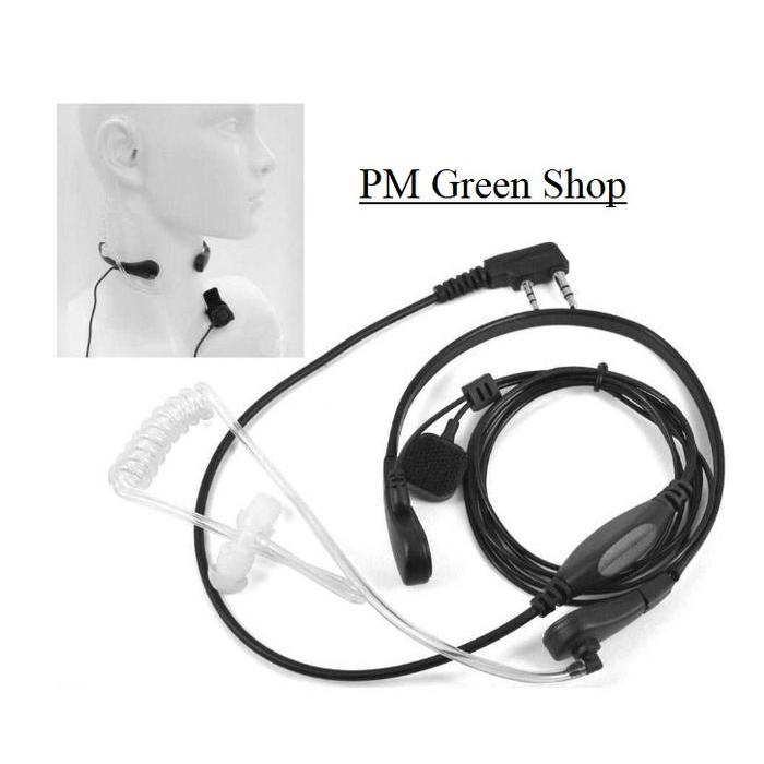 Ada Stok Headset ht model throat touring leher untuk motorola x6 x8 x9