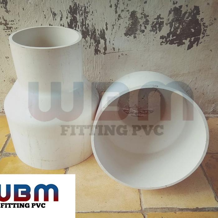 Sambungan pipa pvc Reducer 10 x 6 inch aw