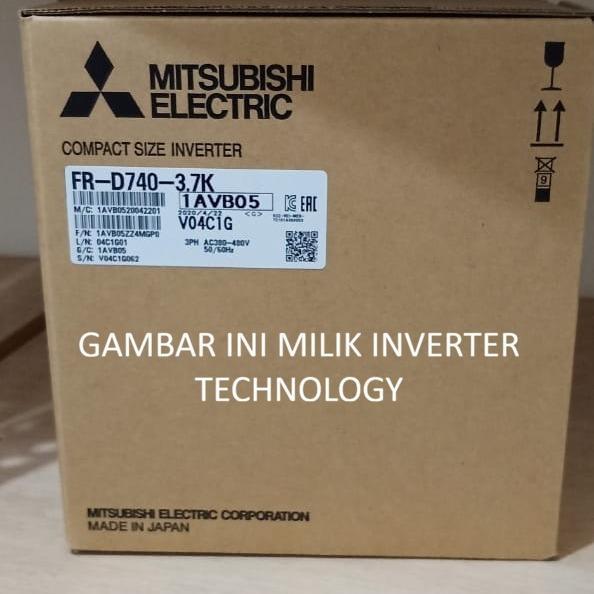 FR-D740-3.7 K FR D 740 3.7 KW D740 3,7 KW INVERTER MITSUBISHI ELECTRIC