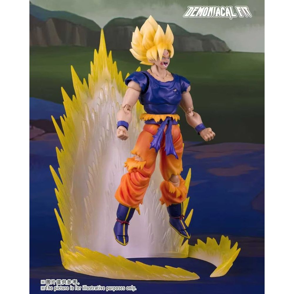 Dragon Ball Z Goku Action Figure - Demoniacal Fit Rage Awakening Battle Damage Shf Goku Collectible