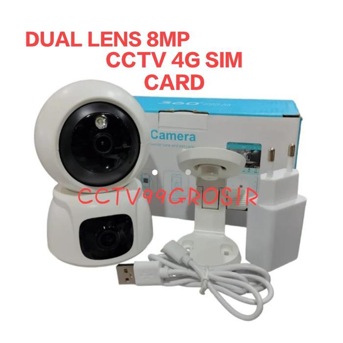 Kamera CCTV Gunakan Kartu SIM Card 4G PTZ Indoor All Operator