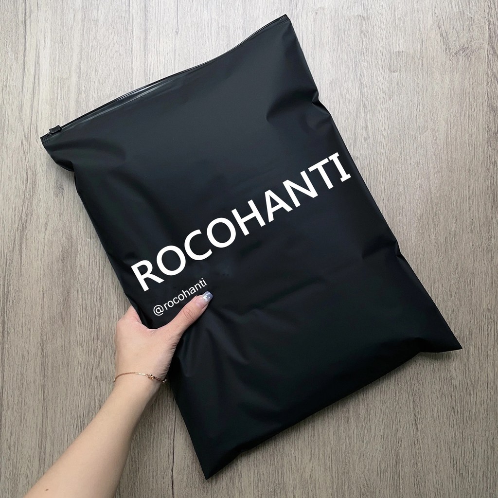 frosted matte black zipper custom printing logo ziplock plastic pouch biodegradable bikini packaging