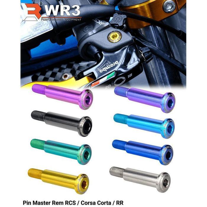 Pin Tojosan Pivot Titanium Wr3 For Master Rem Brembo Rcs Corsa Corta Cc