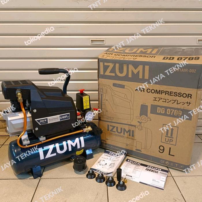 KOMPRESOR ANGIN LISTRIK 3/4HP IZUMI DD0709 / COMPRESOR IZUMI DD 0709