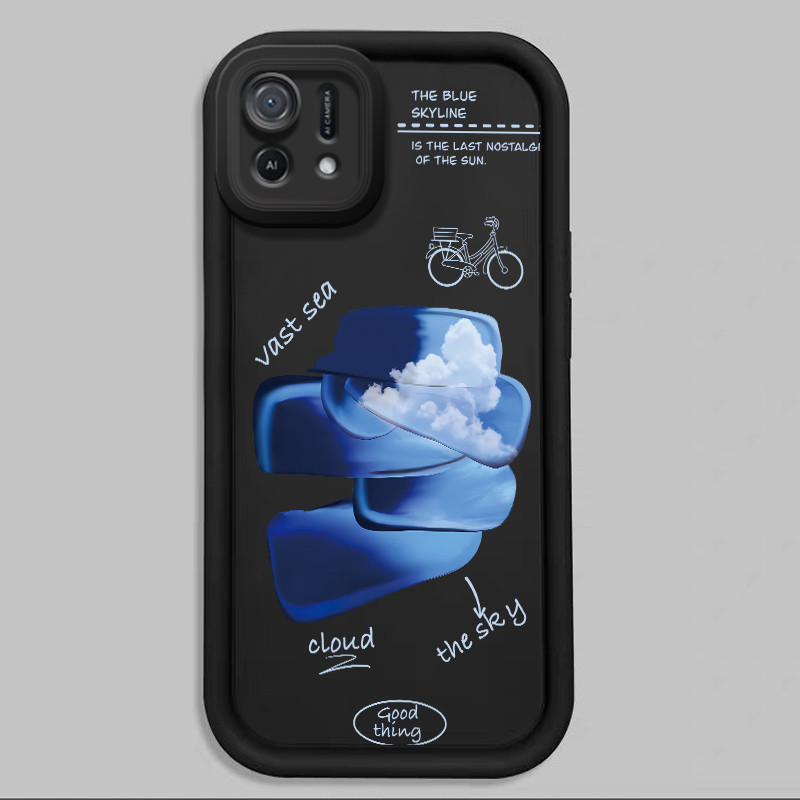 Casing Hp untuk OPPO A16K A16E Case Mengoleskan cat Kasing  silikon Cesing  Softcase modelnya Kesing