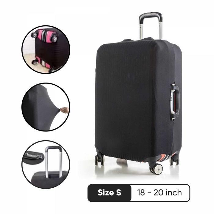 cover pelindung koper Cover Koper Elastis Suitcase Cover 18 to 20 inch
