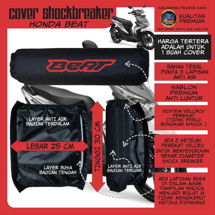 "New" SARUNG PELINDUNG COVER SOKBREKER SHOCK BREAKER BELAKANG MOTOR BEAT