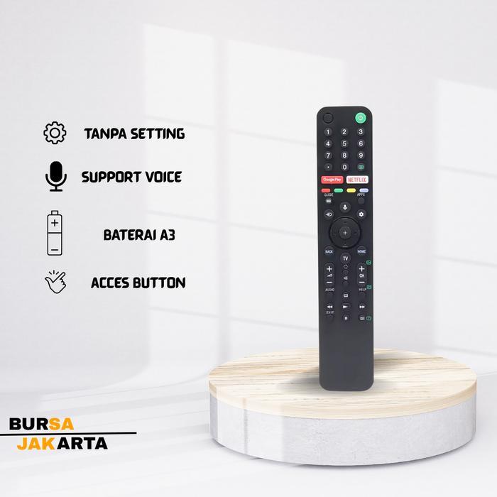 Cuci Gudang Remot Remote Tv Sony Bravia Android Smart Led Lcd Rmf-Tx500P/Rmf-Tx520P