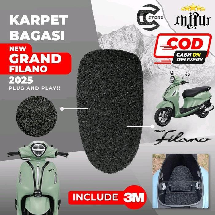 DISKON Kaet Bagasi Yamaha Grand Filano New Yamaha Grand Filano 2025 / Kaet Bagasi Filano 2025 READY