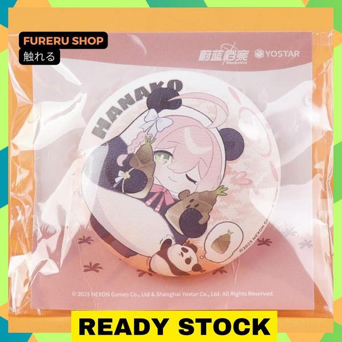 HOT SALE URAWA HANAKO BAMBOO FRIENDS SERIES MAGNETIC BADGE - BLUE ARCHIVE (5.8CM) TERMURAH