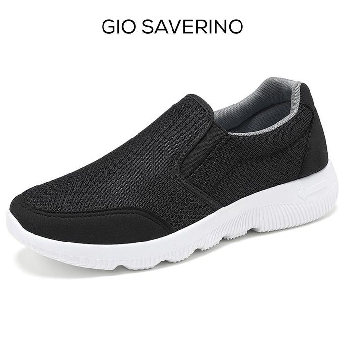 Sepatu Pria Casual Gio Saverino Slip On Tapak Lentur Dan Anti Slip Pasti Promo
