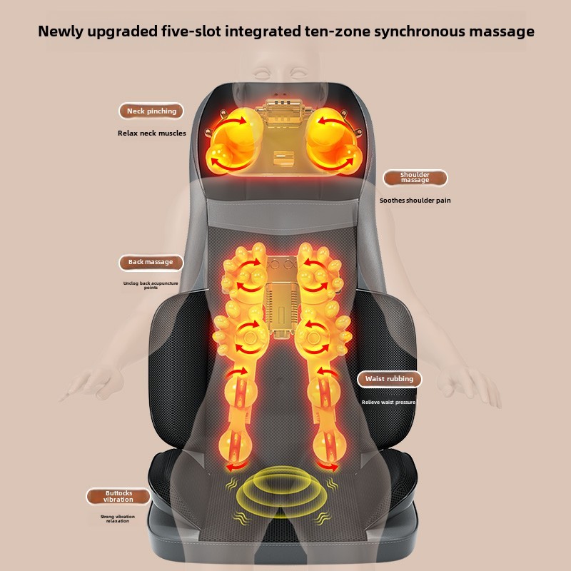 Massager Automatic kneading full body Shoulder Cervical Spine Waist Back Cushion Home Massager