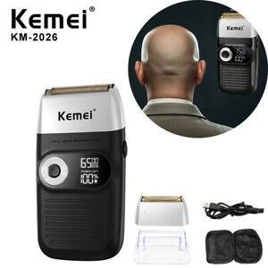 Kemei km 2026 shaver alat cukur kumis jenggot / kemei 2026