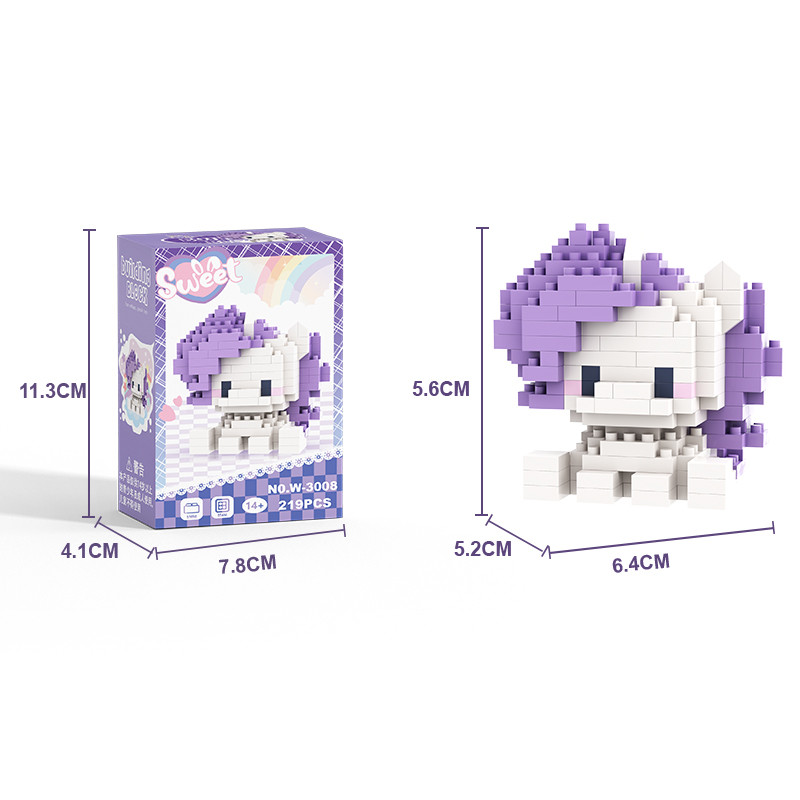 My Little Pony Building Blocks Lega Equestria Girls Figure Twilight Sparkle Building Blocks Cartoon