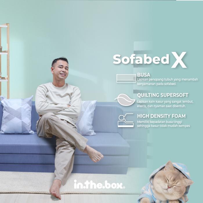 Inthebox Sofabed X Free Bantal Diskon Sale