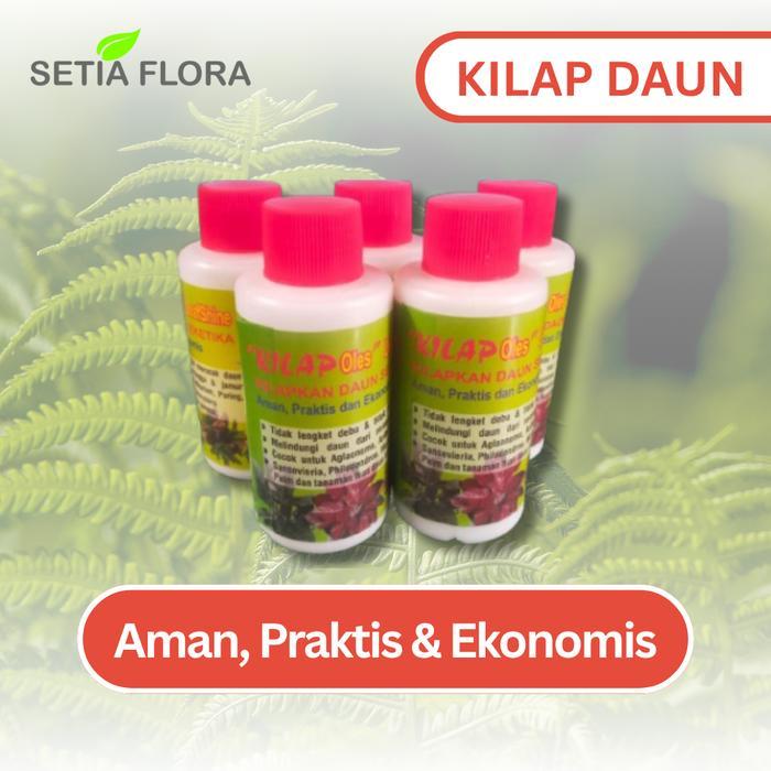 BISA COD Pengkilap Daun/Tanaman/Kilap Leafshine/Semir Daun (Oles)