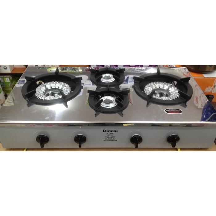 Rinnai Kompor Gas 4 Tungku - Ri-4Rsp Ri4Rsp Ri 4 Rsp