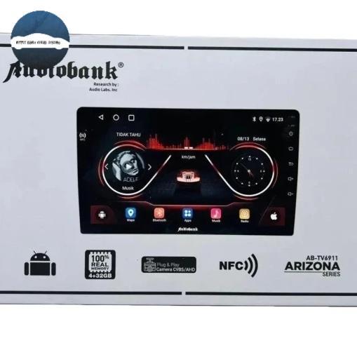 Head Unit Android Audiobank Ram 4/32 Gb 8 Cores Ab - Tv 6911 Arizona