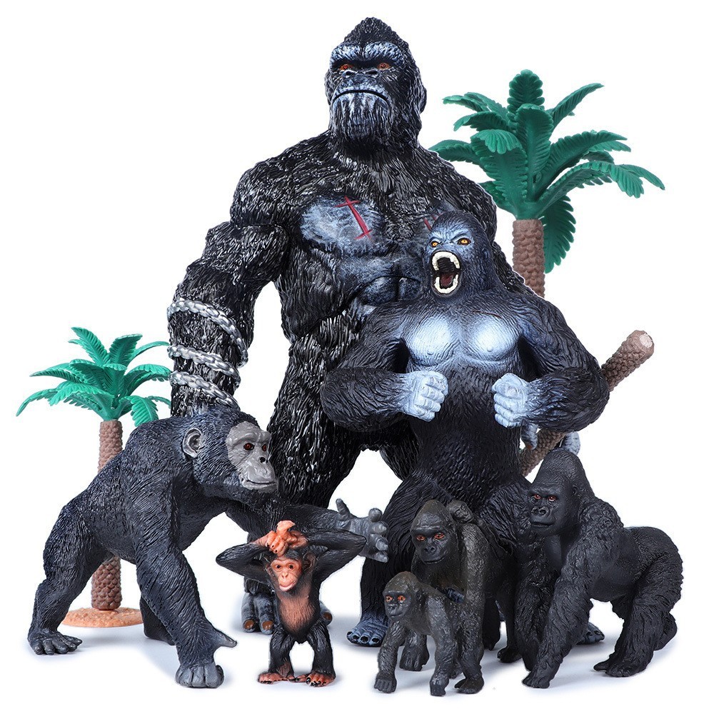 Godzilla King Kong VS Skull Crawler Skull Island Movie Anime Action Figure PVC Movable Monster Of