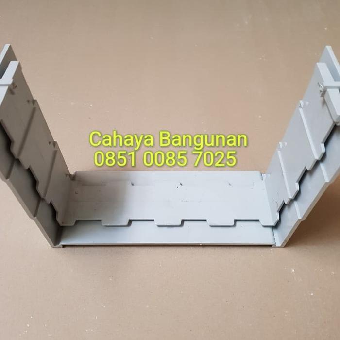 "New" Sok Sambung Sambungan Talang Air Langgeng Kotak PVC 8" Inch 8Inc 8Inch